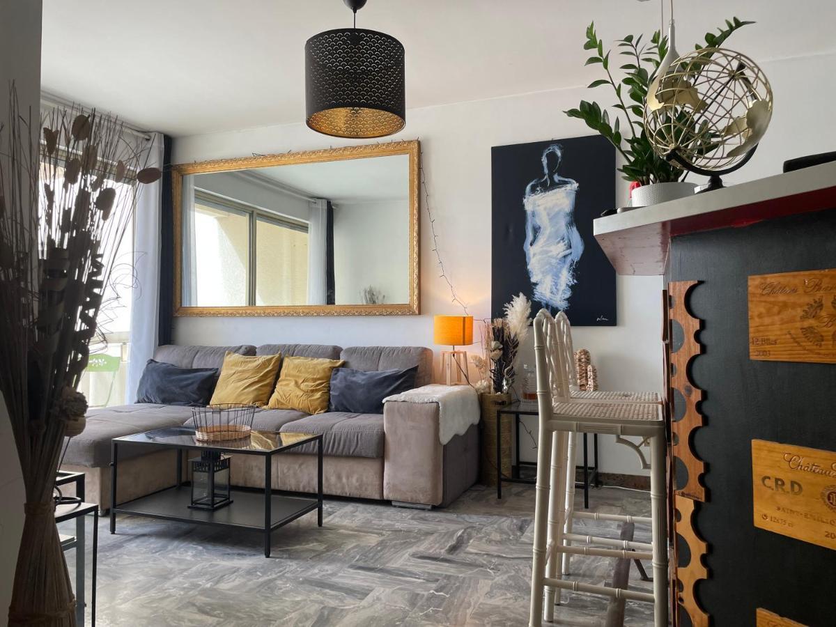 Somptueux Appartement Face A La Mer Tolón Exterior foto